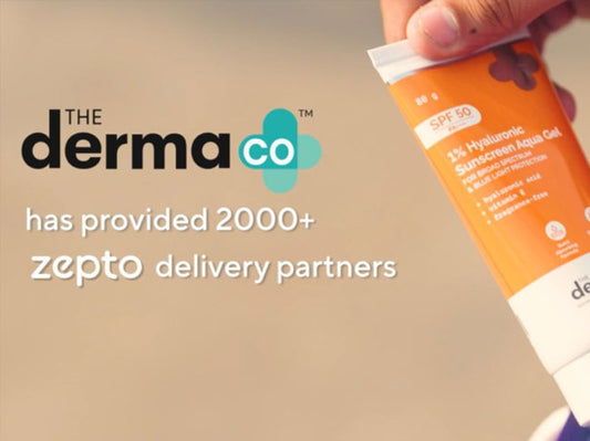 The Derma Co. and Zepto join forces to support Jaipur’s delivery workforce in new campaign