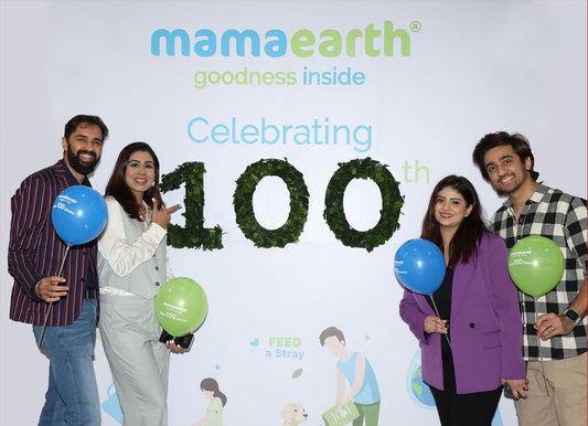 Mamaearth Celebrates A Major Milestone With The Opening Of Its 100th Store